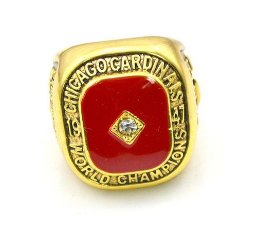 NFL Arizona Cardinals World Champions Gold Ring